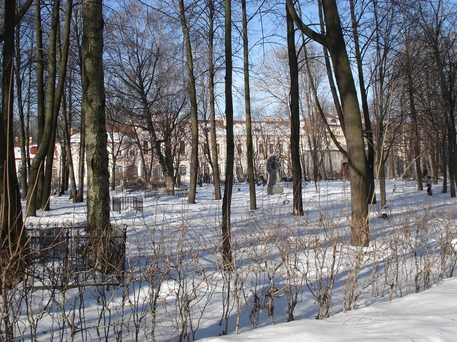 照片 俄罗斯(Russia) 圣彼得堡(St Petersburg) 亚历山大·涅夫斯基修道院(Alexander Nevsky Monastery) 2006-03 2