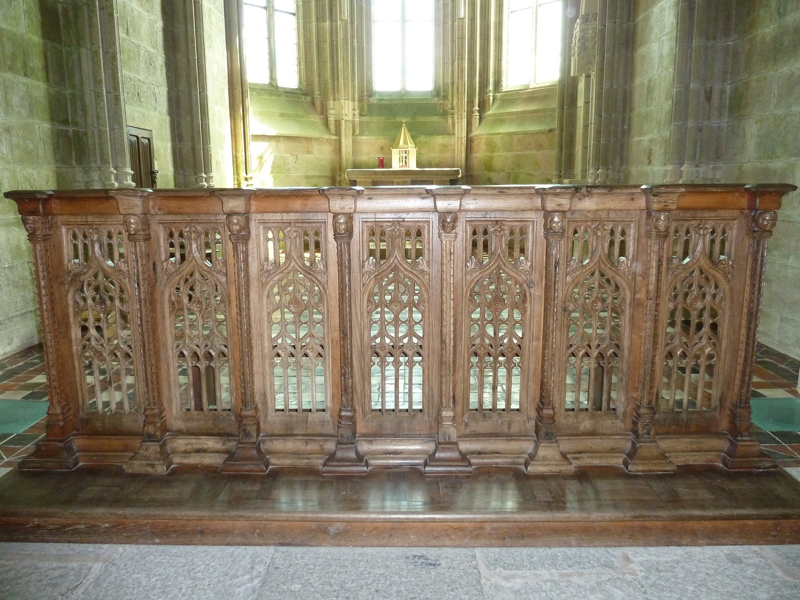 照片 法国(France) 圣米歇尔山(Mont St Michel) 圣米歇尔山修道院(Mont St Michel Abbey) 2010-04 146