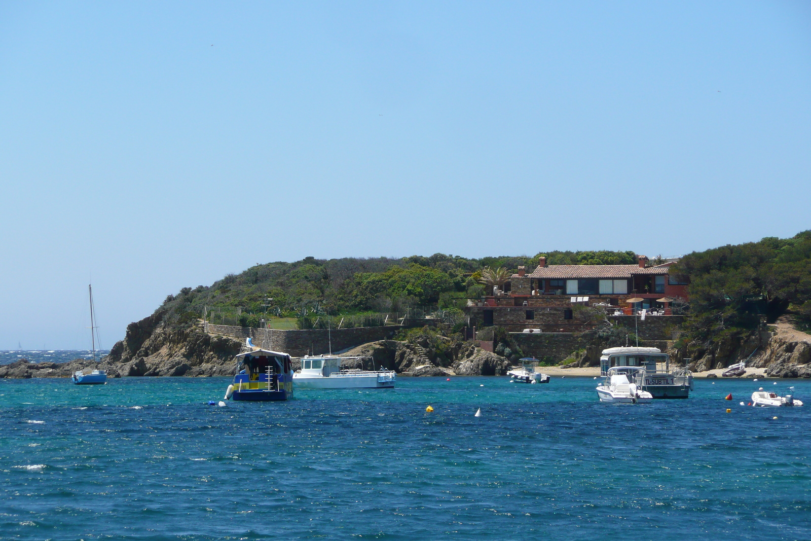 照片 法国(France) 波克罗勒岛(Porquerolles Island) 乘船前往波克罗勒岛(Boat trip to Porquerolles) 2008-05 1
