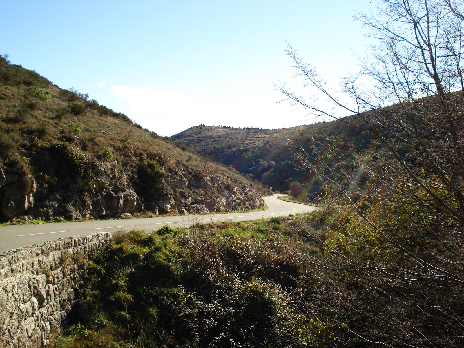 照片 法国(France) 蔚蓝海岸(French Riviera) 旺斯山口公路(Col de Vence road) 2007-01 24