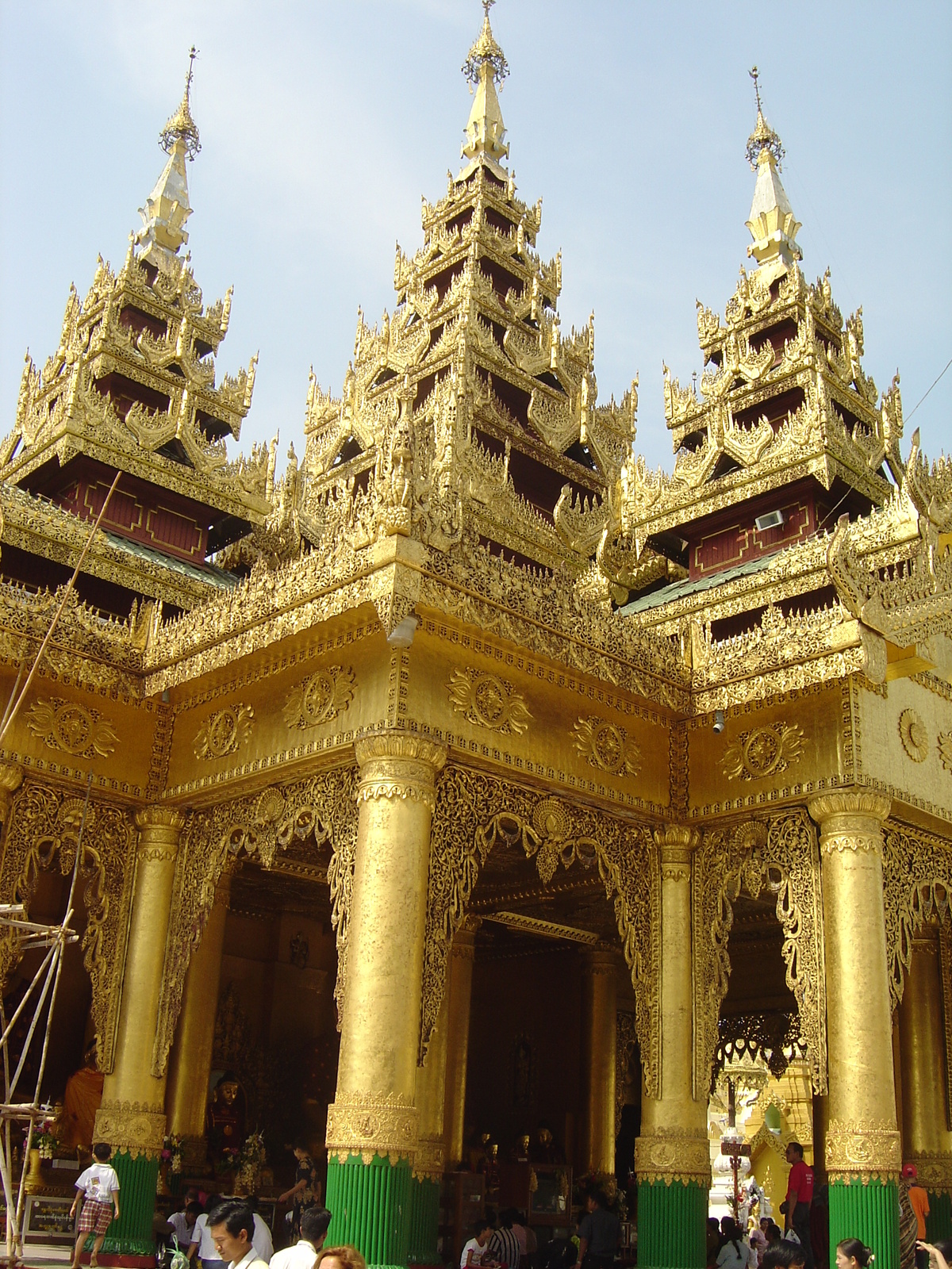 照片 缅甸(Myanmar) 仰光(Yangon) 仰光大金塔(Shwedagon Pagoda) 2005-01 7