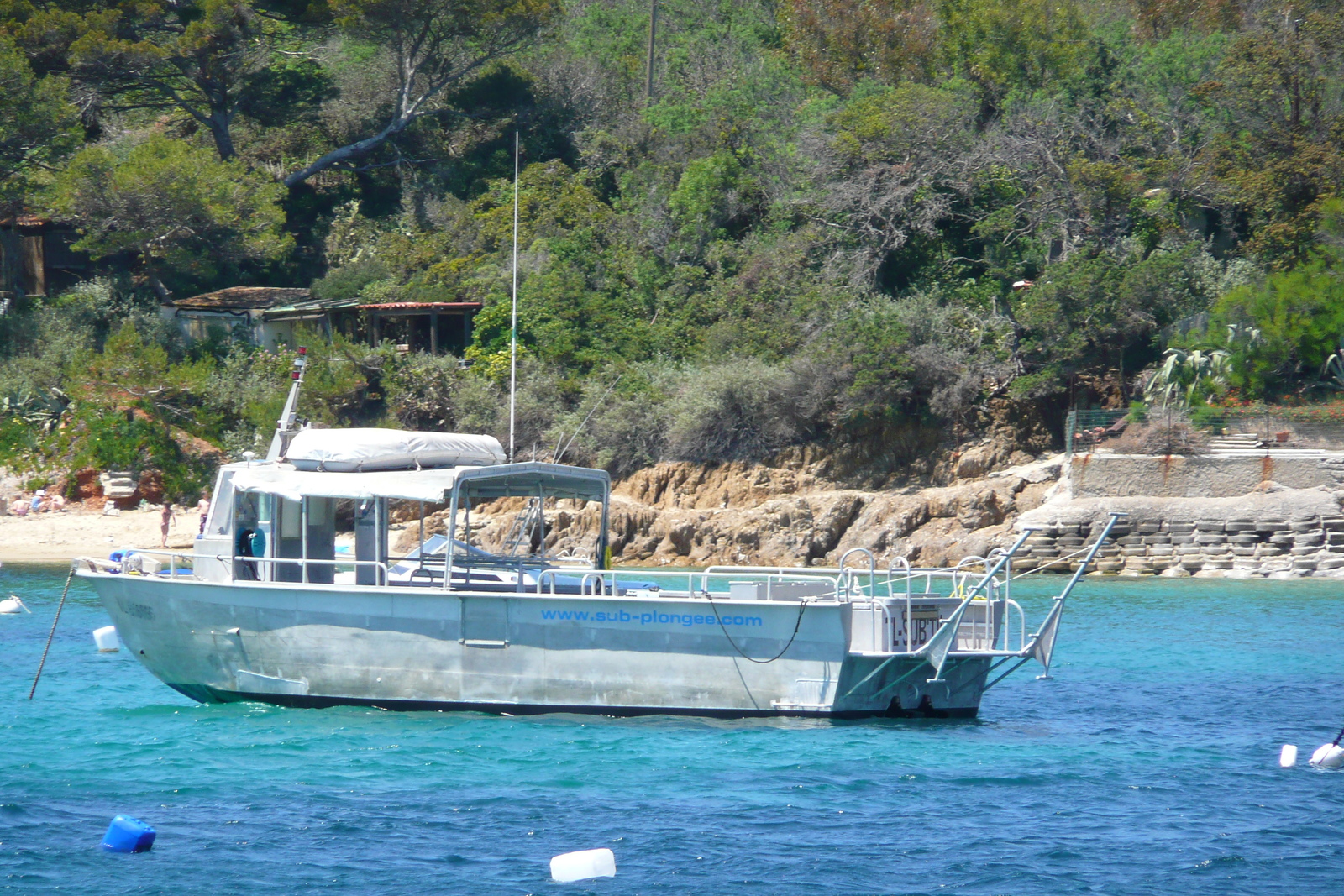 照片 法国(France) 波克罗勒岛(Porquerolles Island) 乘船前往波克罗勒岛(Boat trip to Porquerolles) 2008-05 31