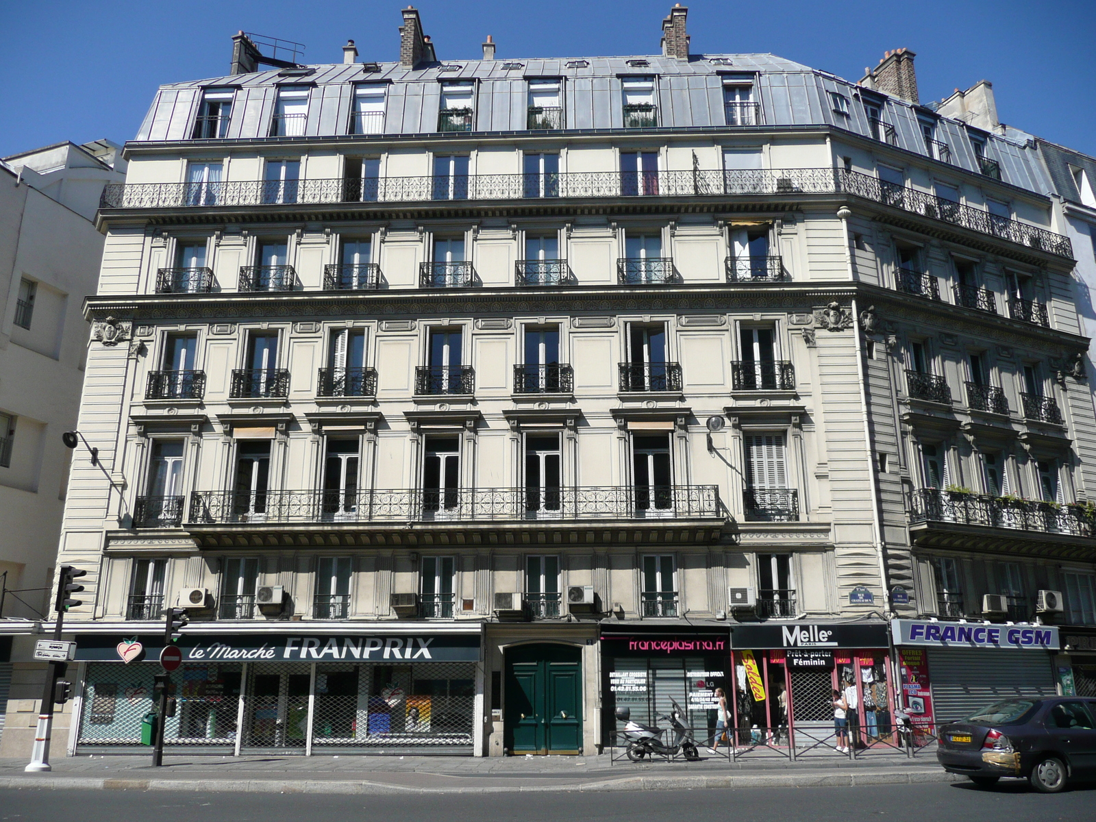 照片 法国(France) 巴黎(Paris) 拉法耶特街(Rue La Fayette) 2007-08 97