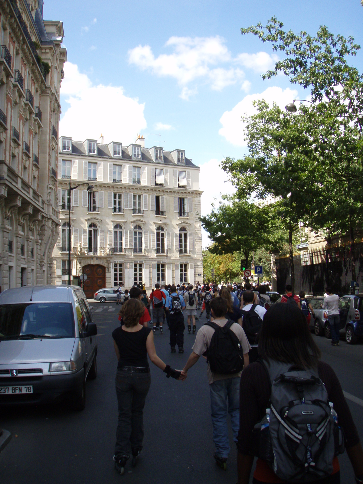 照片 法国(France) 巴黎(Paris) 轮滑漫游活动(Randonnee Roller et Coquillages) 2007-07 42