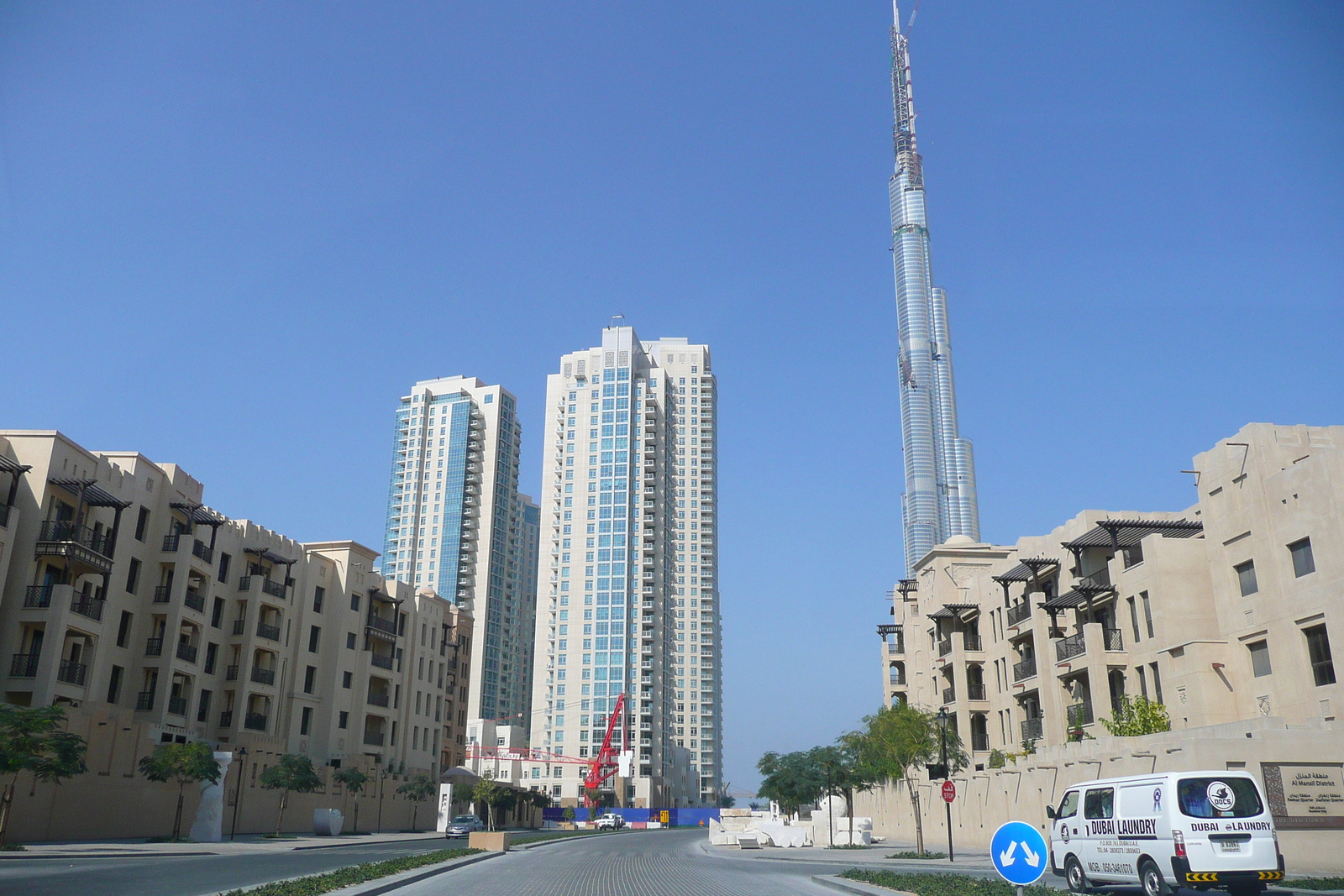照片 阿联酋(United Arab Emirates) 迪拜(Dubai) 哈利法塔(Burj Dubai) 2009-01 6