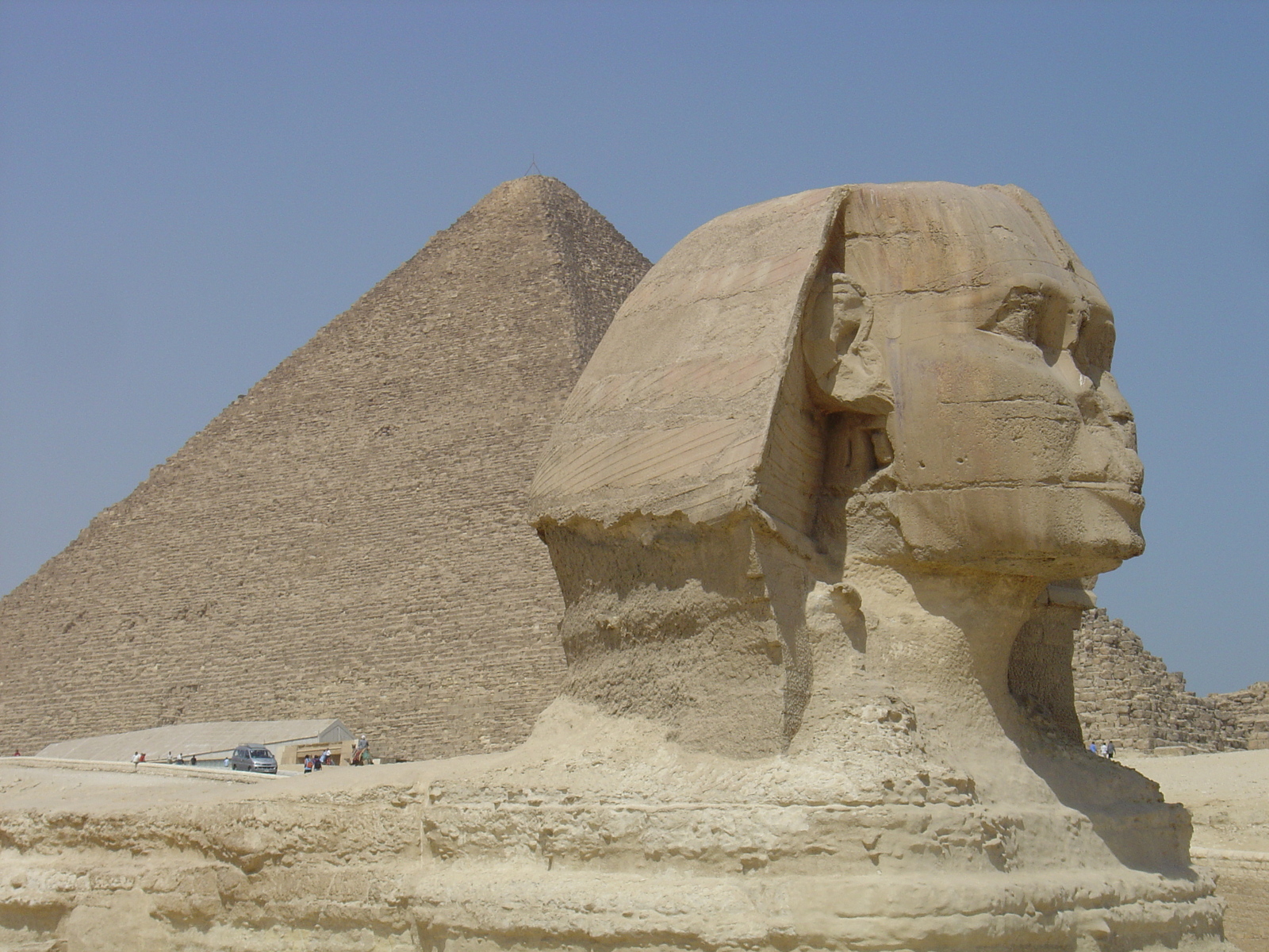 照片 埃及(Egypt) 吉萨金字塔(Giza Pyramids) 2004-09 14