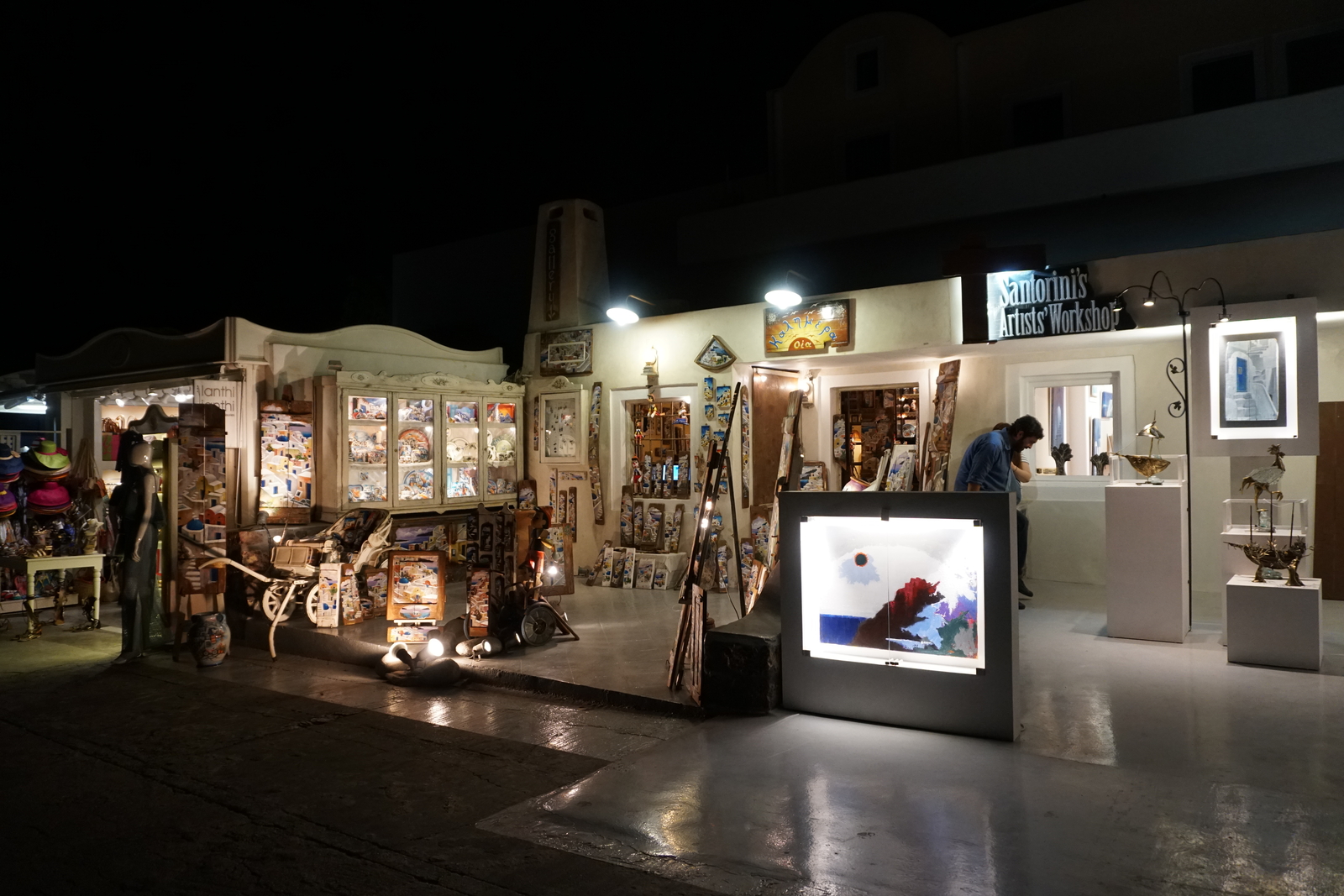 照片 希腊(Greece) 圣托里尼岛(Santorini) 伊亚(Oia) 伊亚夜景(Oia by Night) 2016-07 2