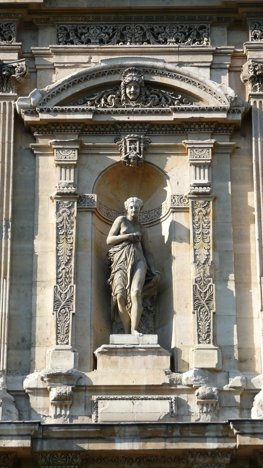 照片 法国(France) 巴黎(Paris) 卢浮宫(Louvre) 卢浮宫临河立面(Riverside facade of Louvre) 2007-07 54