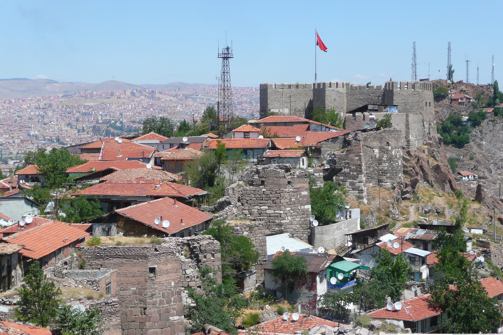 照片 土耳其(Turkey) 安卡拉(Ankara) 安卡拉城堡(Ankara Fortress) 2008-07 34