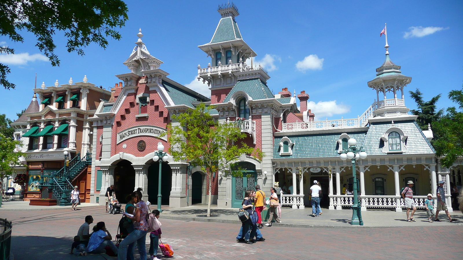 照片 法国(France) 巴黎迪士尼乐园(Disneyland Paris) 美国小镇大街(Main Street) 2007-07 1