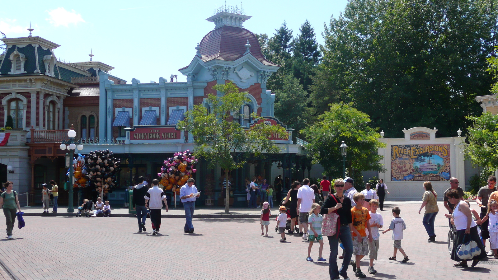 照片 法国(France) 巴黎迪士尼乐园(Disneyland Paris) 美国小镇大街(Main Street) 2007-07 13