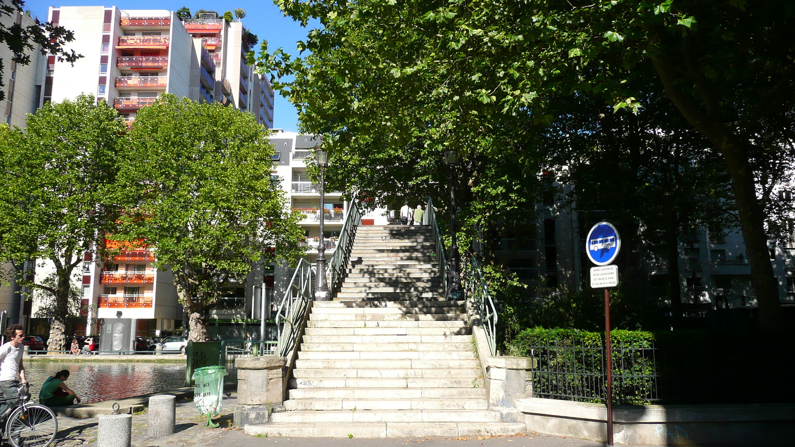 照片 法国(France) 巴黎(Paris) 圣马丁运河(Canal St Martin) 2007-08 1