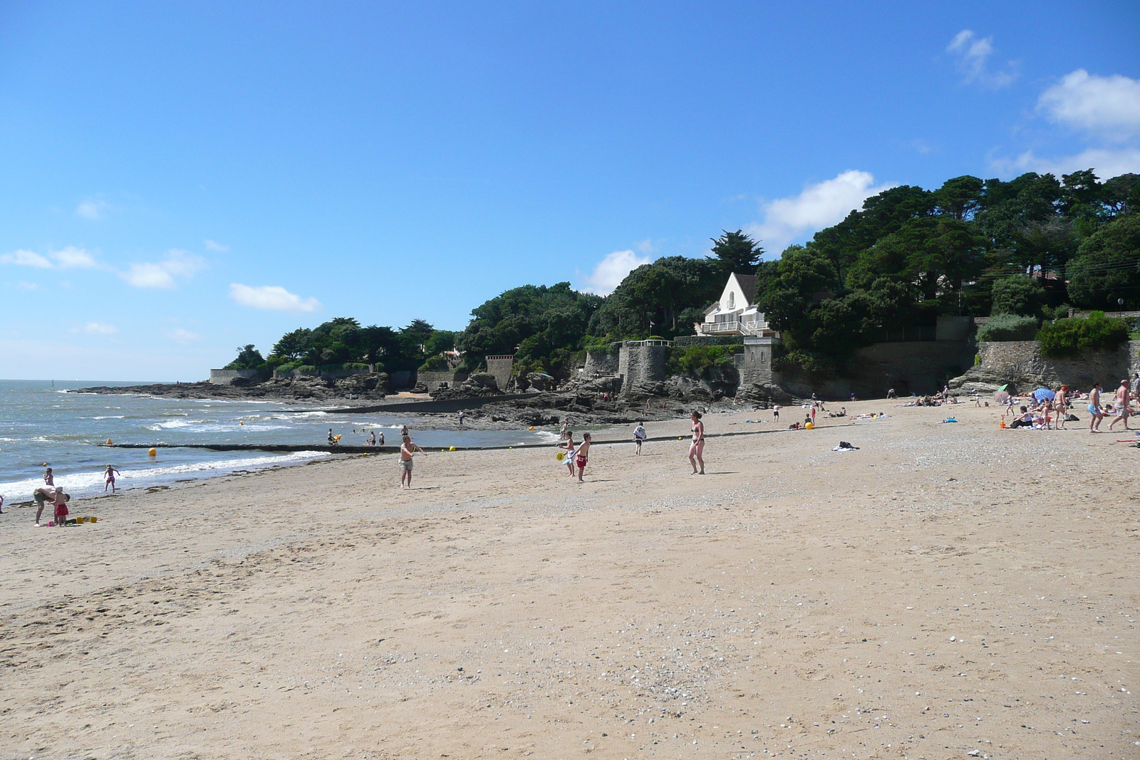 照片 法国(France) 波尔尼克(Pornic) 诺韦亚尔海滩(Noveillard Beach) 2008-07 14