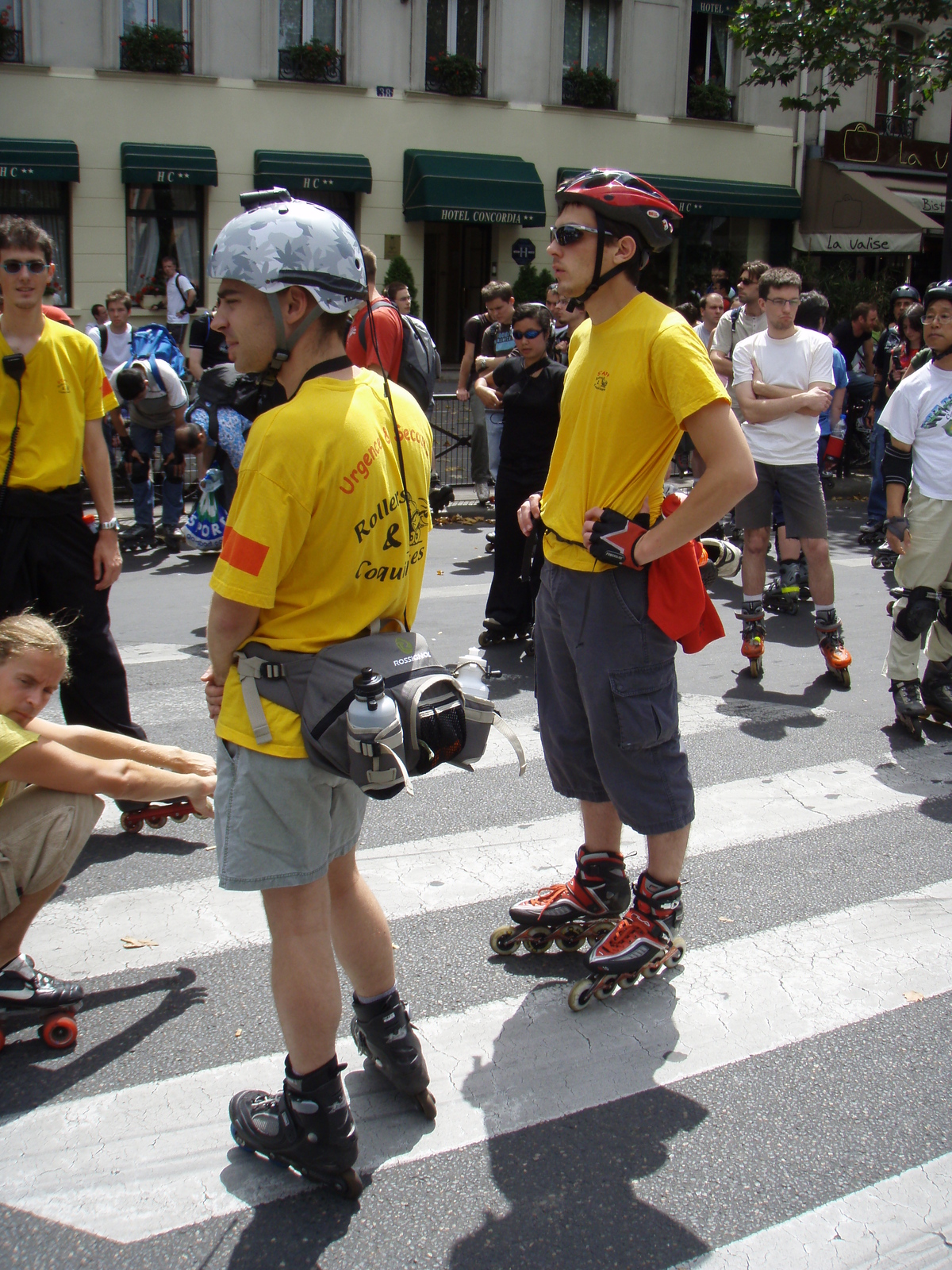 照片 法国(France) 巴黎(Paris) 轮滑漫游活动(Randonnee Roller et Coquillages) 2007-07 9