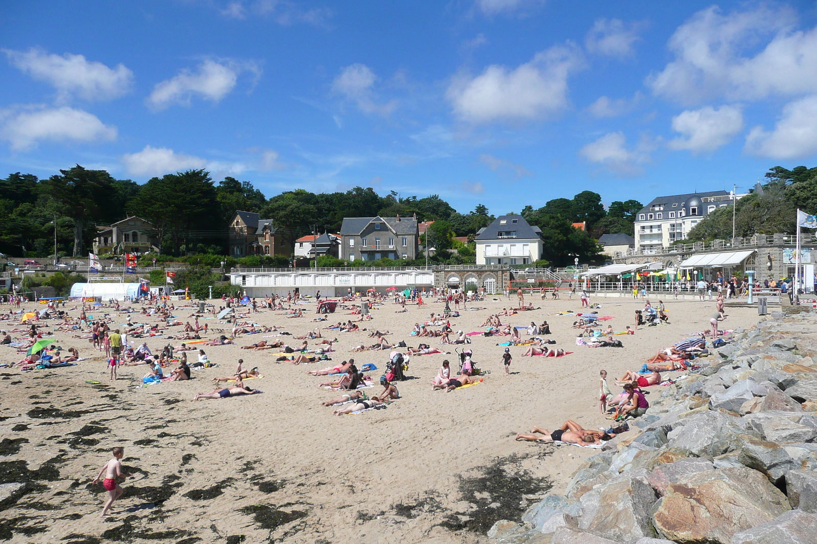 照片 法国(France) 波尔尼克(Pornic) 诺韦亚尔海滩(Noveillard Beach) 2008-07 19