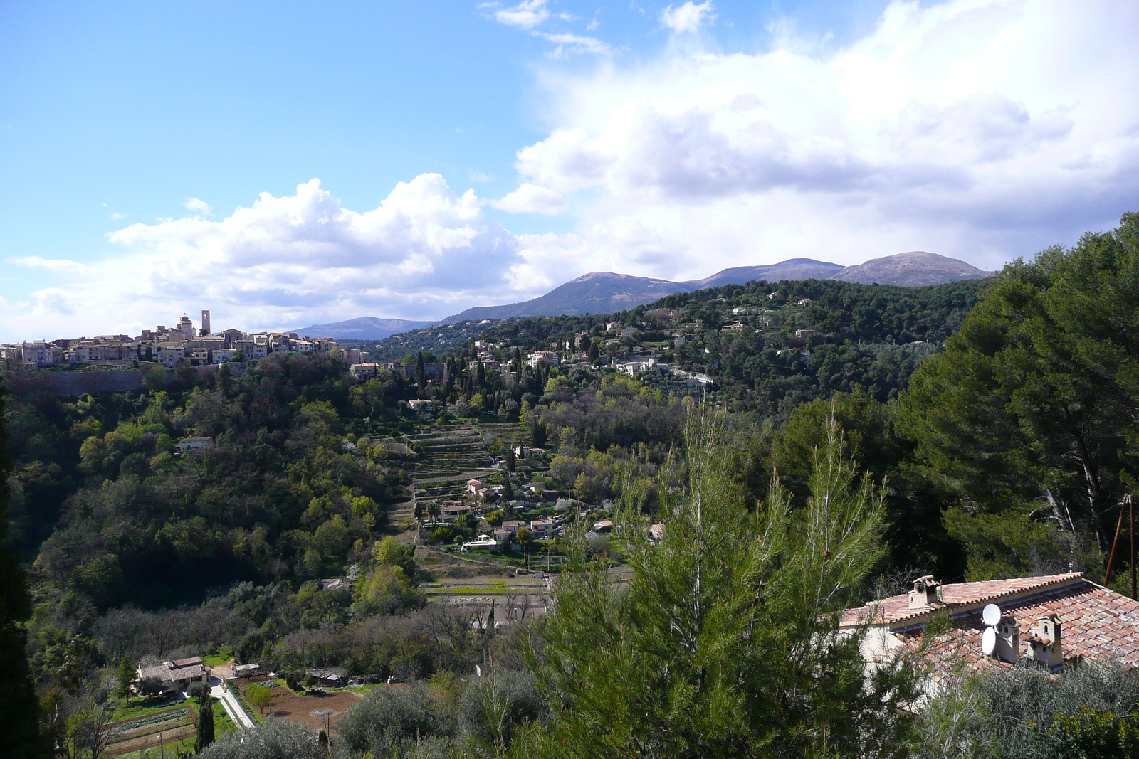 照片 法国(France) 蔚蓝海岸(French Riviera) 旺斯至卡涅公路(Vence to Cagnes road) 2008-03 18