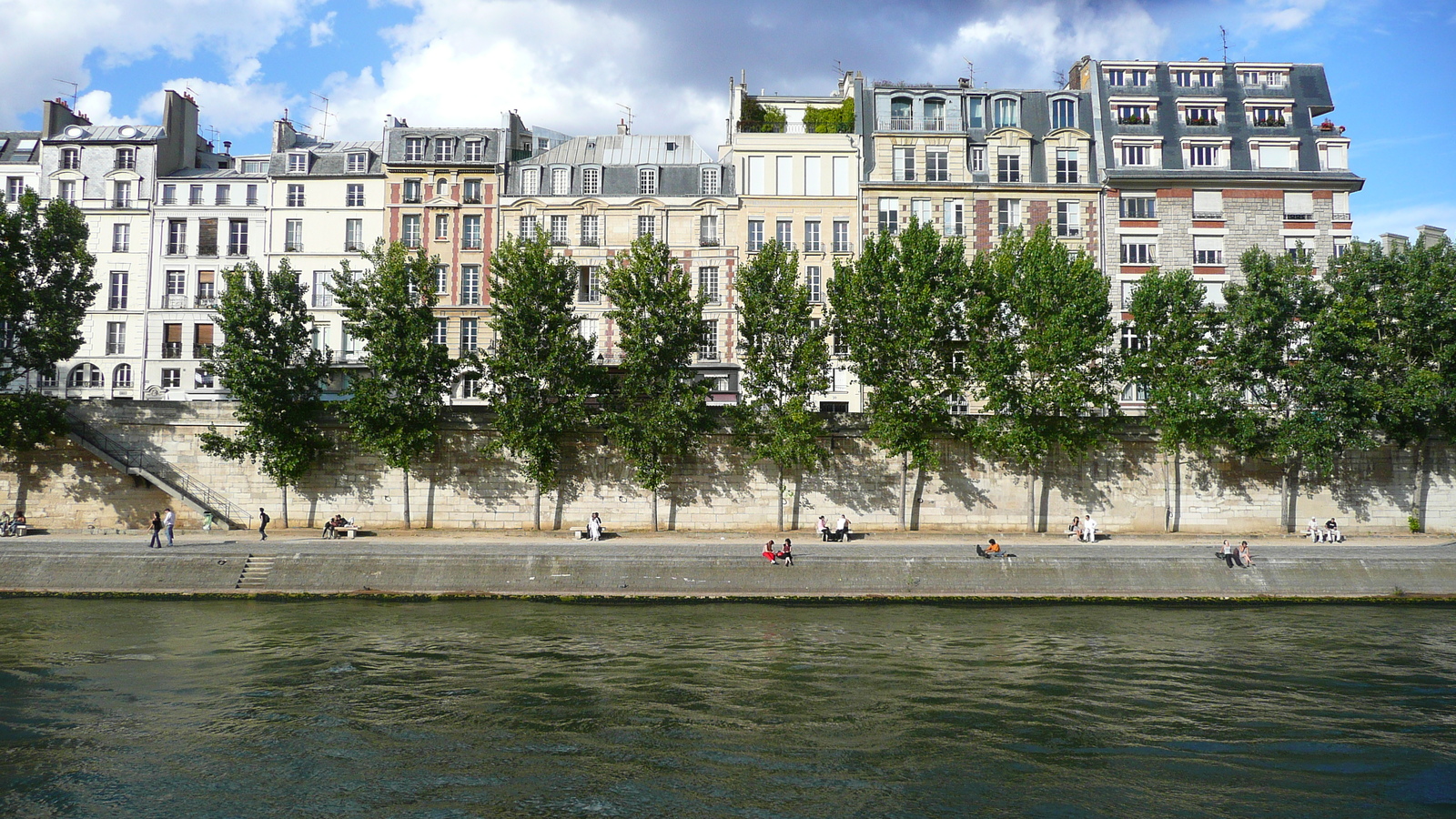 照片 法国(France) 巴黎(Paris) 塞纳河(Seine river) 2007-07 16