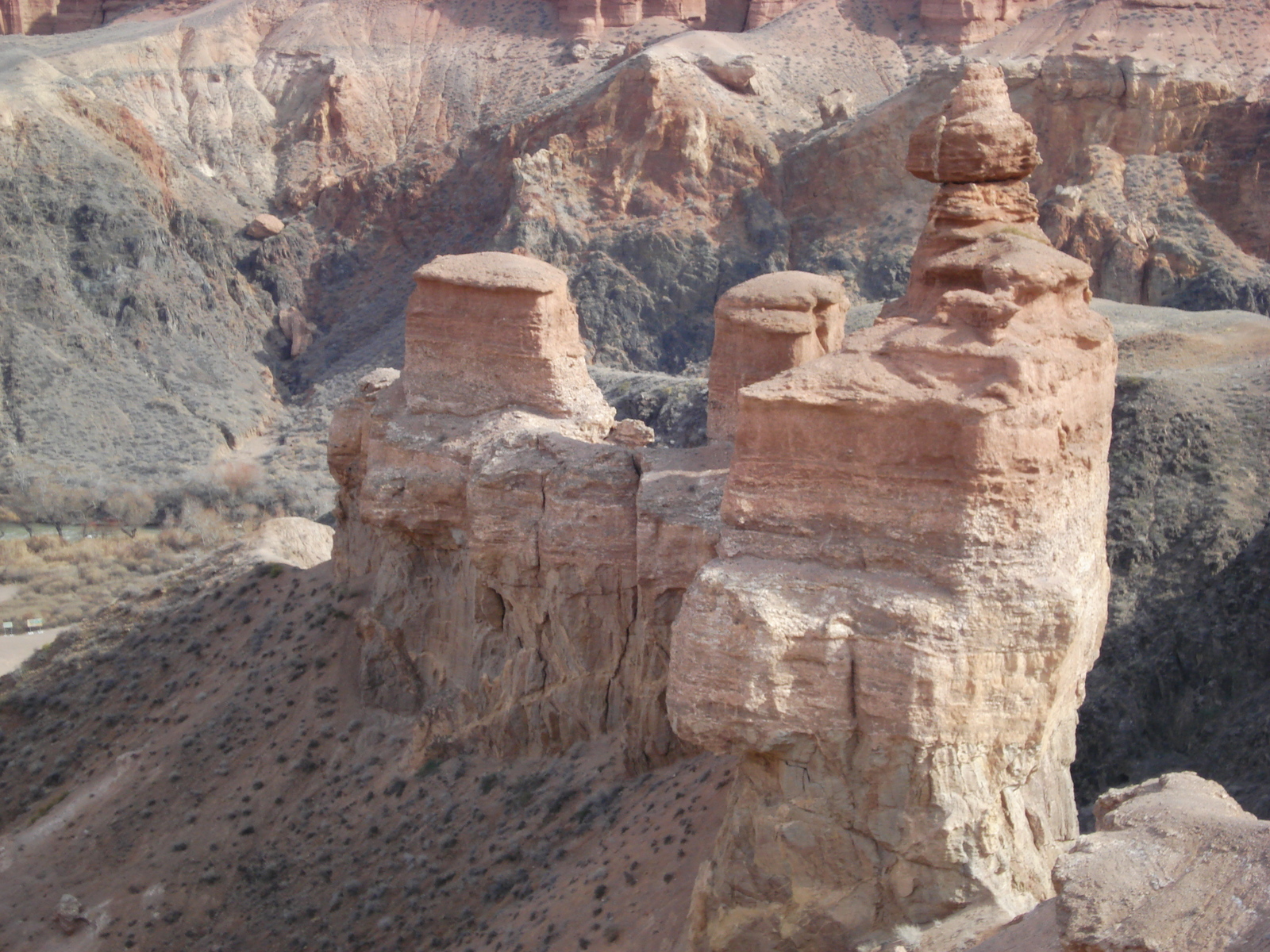 照片 哈萨克斯坦(Kazakhstan) 恰伦峡谷(Charyn Canyon) 2007-03 93