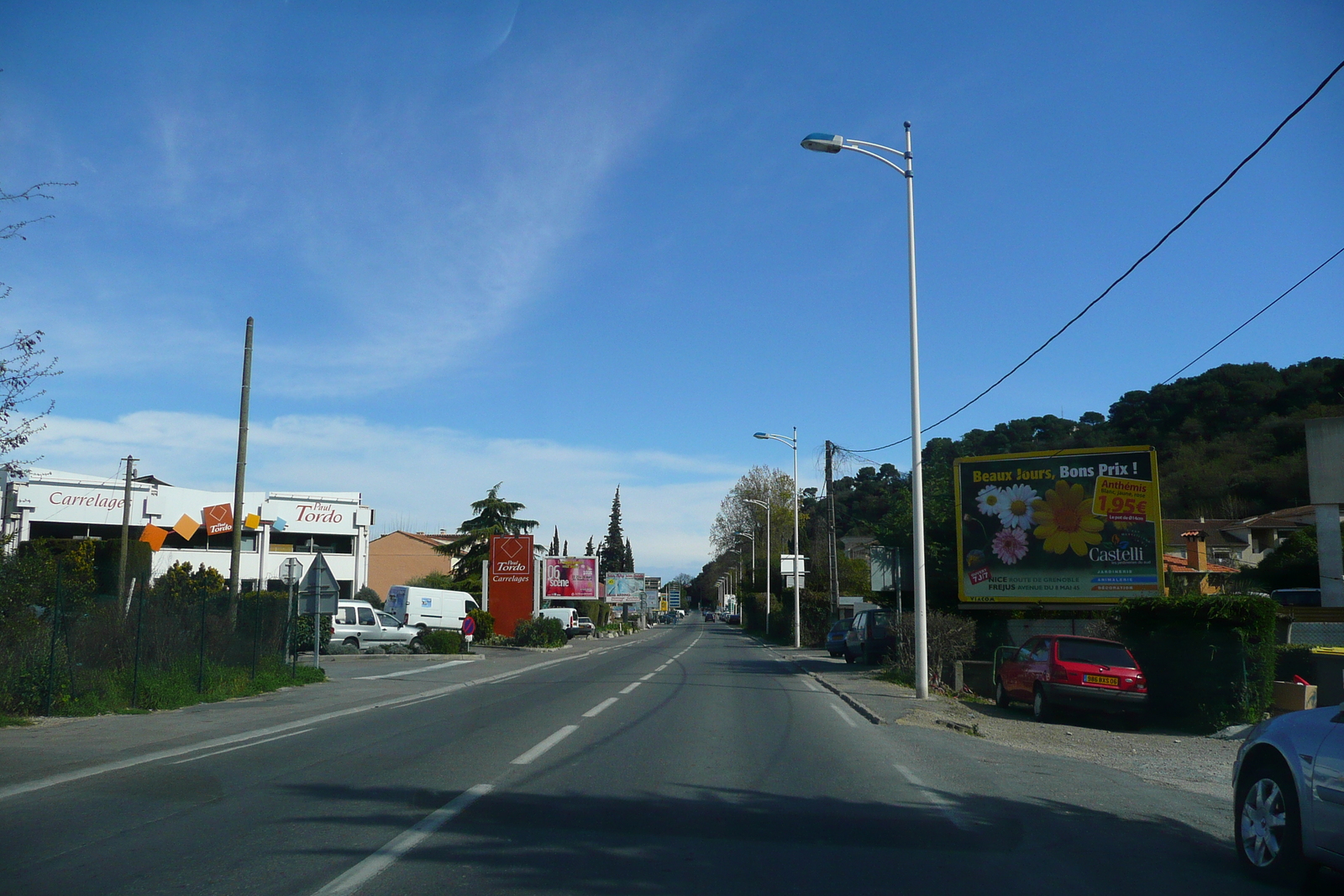 照片 法国(France) 蔚蓝海岸(French Riviera) 旺斯至卡涅公路(Vence to Cagnes road) 2008-03 28