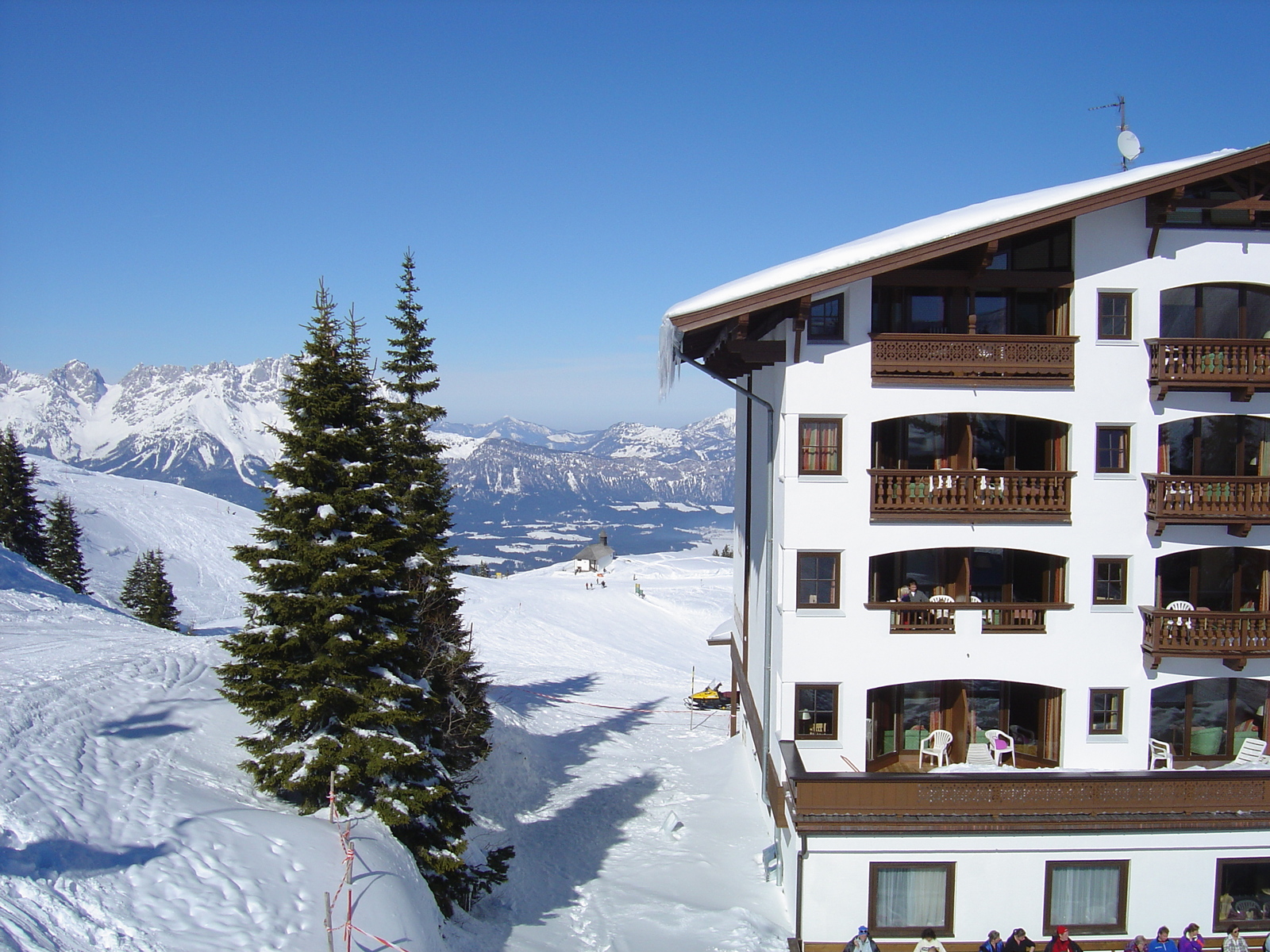 照片 奥地利(Austria) 基茨比厄尔(Kitzbuhel) 滑雪(Ski) 2005-03 29