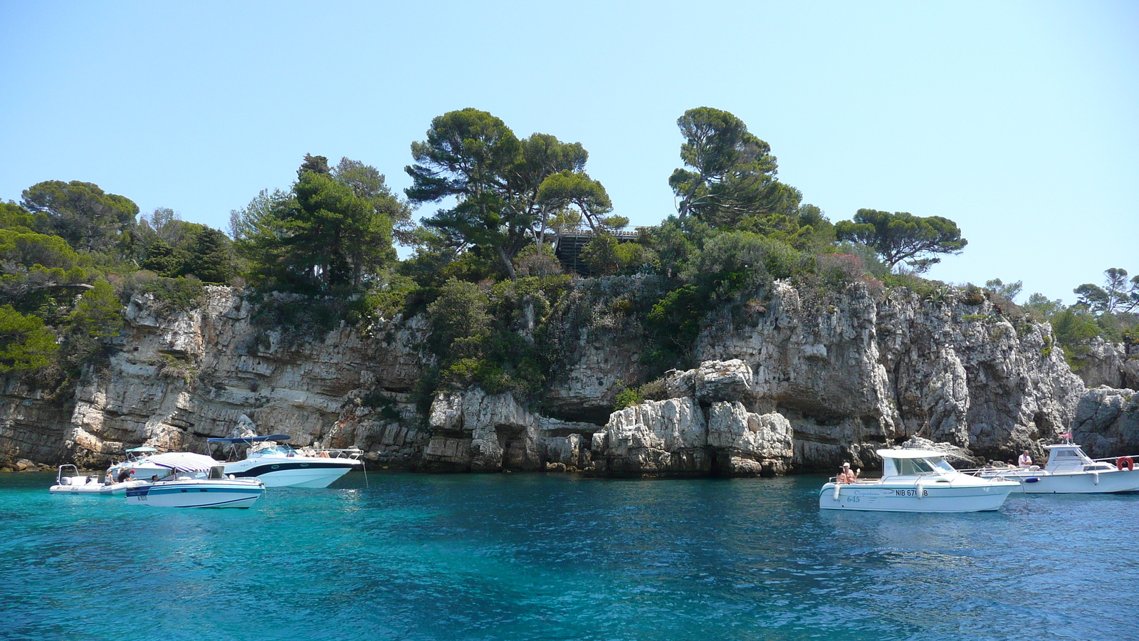 照片 法国(France) 昂蒂布角(Cap d'Antibes) 假银湾(Anse de l'Argent Faux) 2007-07 15