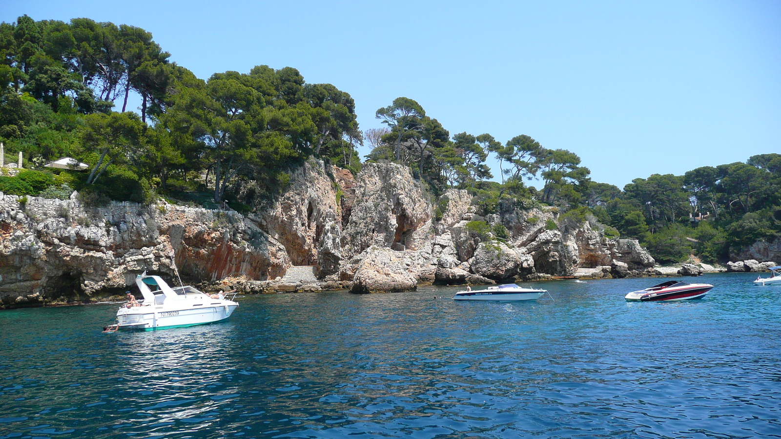 照片 法国(France) 昂蒂布角(Cap d'Antibes) 假银湾(Anse de l'Argent Faux) 2007-07 23