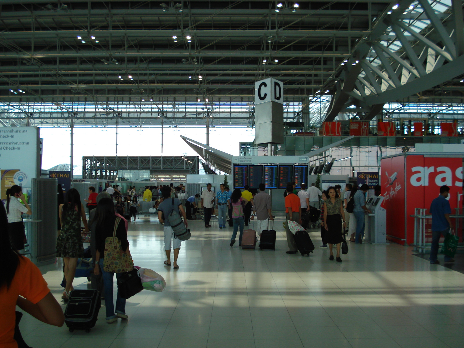 照片 泰国(Thailand) 曼谷(Bangkok) 素万那普机场(Suvarnabhumi Airport) 2007-02 69