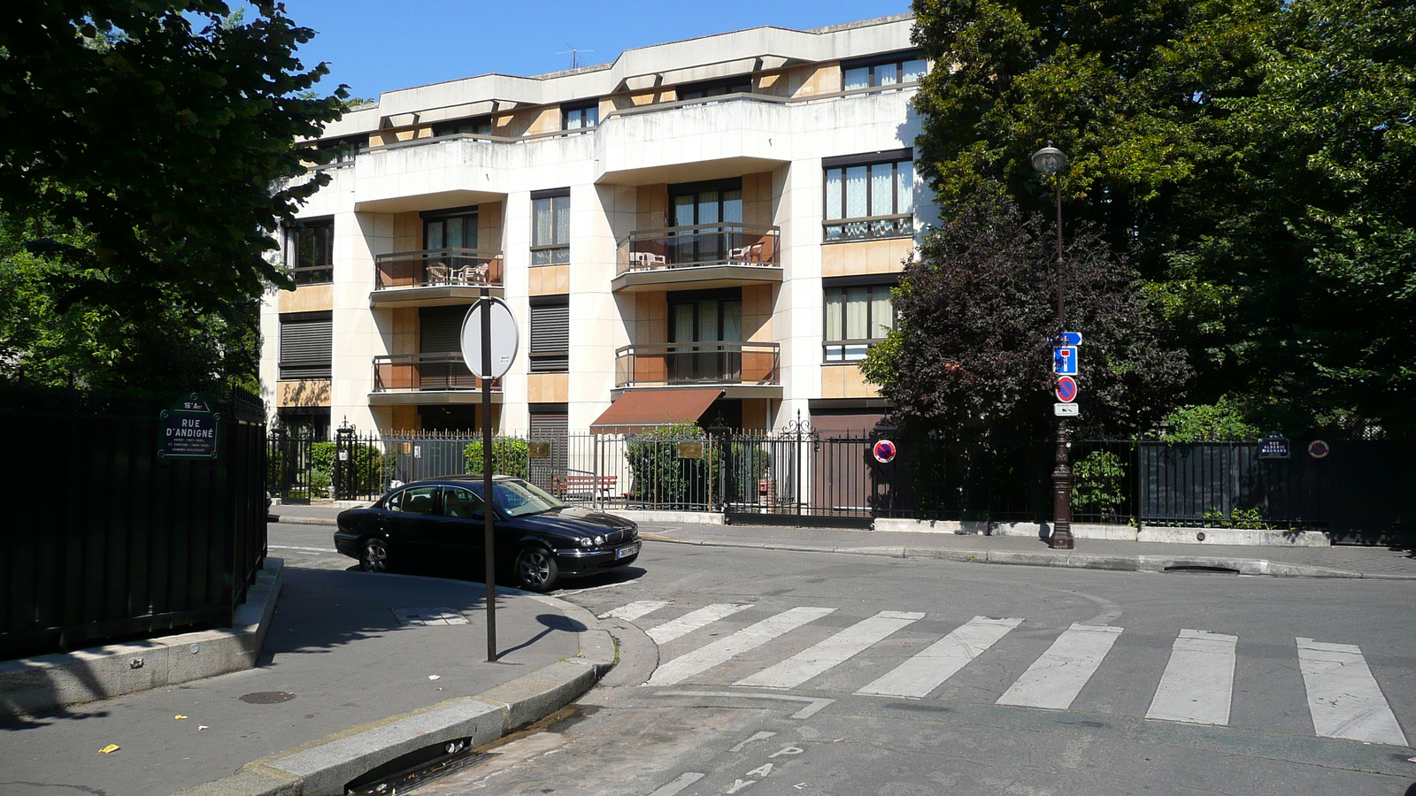 照片 法国(France) 巴黎(Paris) 第十六区(16th Arrondissement) 安迪涅街(Rue D'Andigne) 2007-08 4