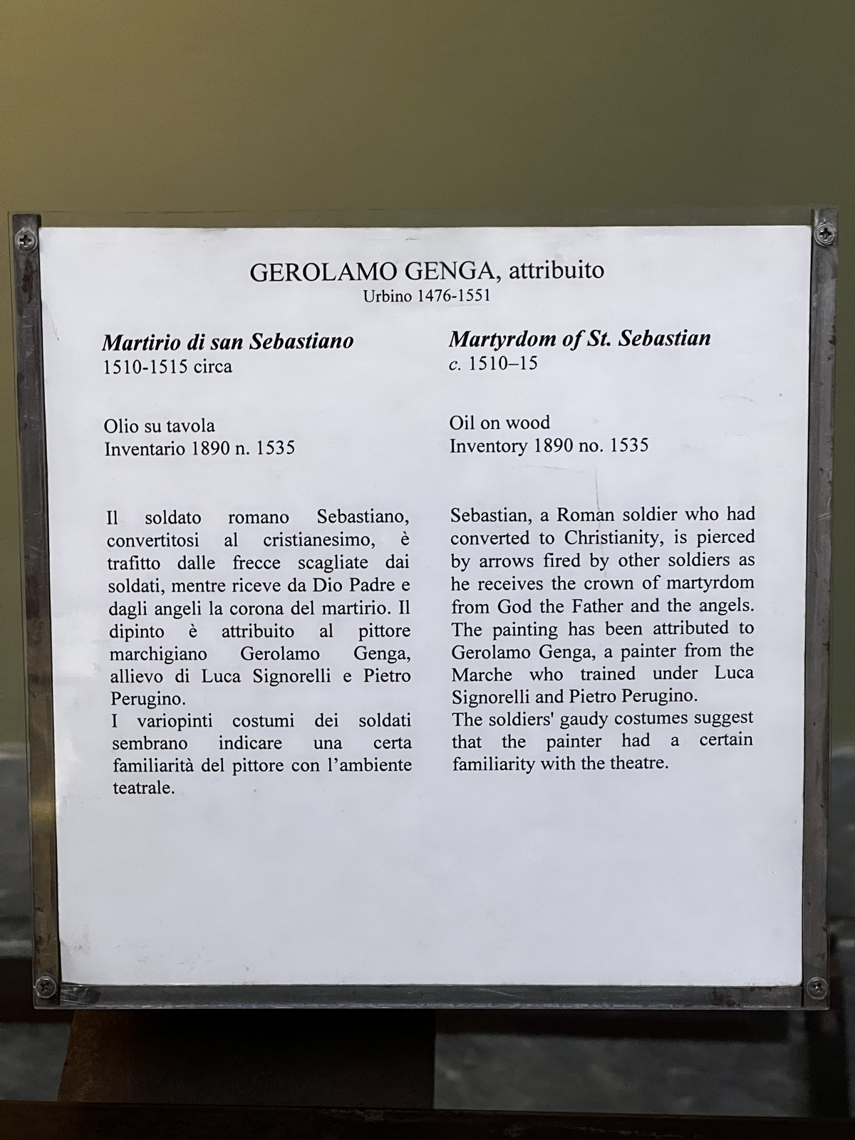 照片 意大利(Italy) 佛罗伦萨(Florence) 乌菲兹美术馆(Uffizi Museum) 2022-05 349