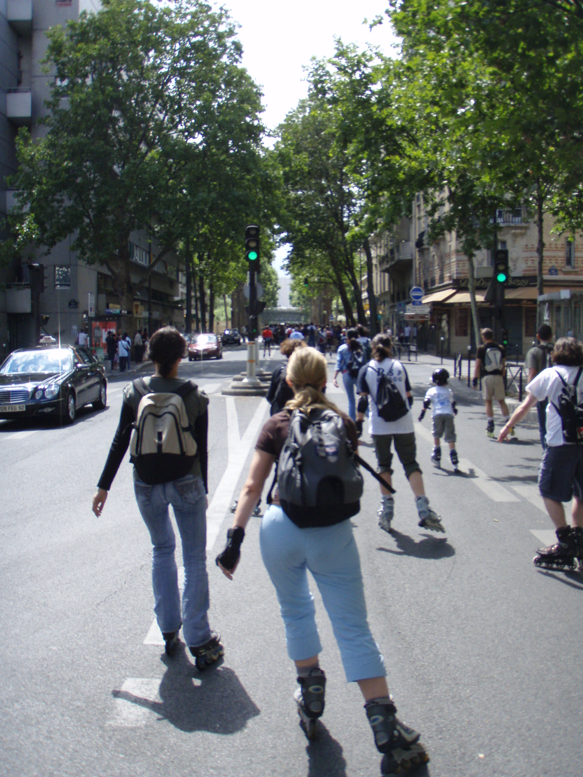 照片 法国(France) 巴黎(Paris) 轮滑漫游活动(Randonnee Roller et Coquillages) 2007-07 5