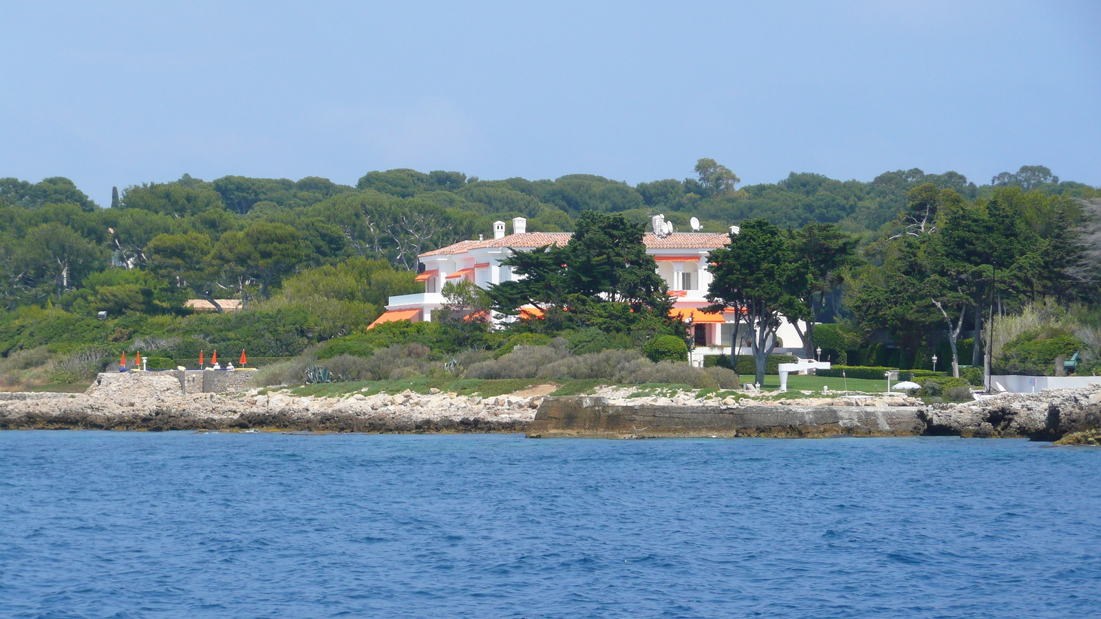 照片 法国(France) 昂蒂布角(Cap d'Antibes) 伊莱特角(Pointe de l'Ilette) 2007-07 26