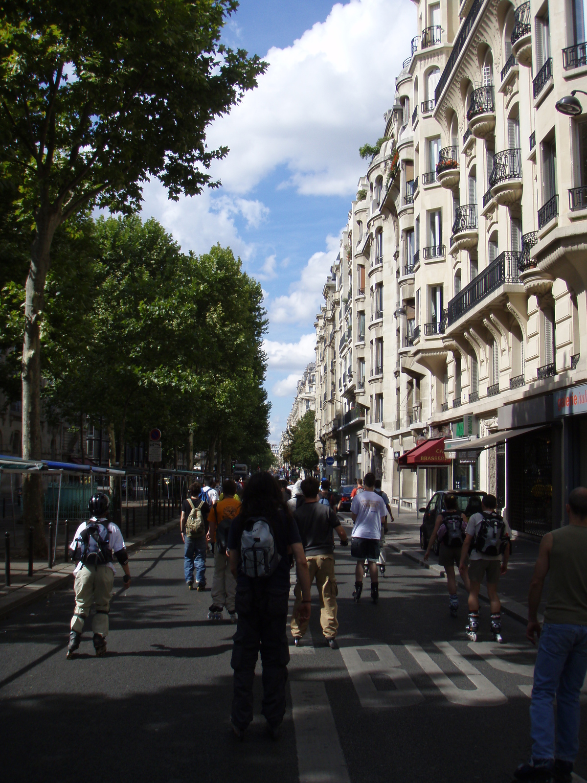照片 法国(France) 巴黎(Paris) 轮滑漫游活动(Randonnee Roller et Coquillages) 2007-07 107