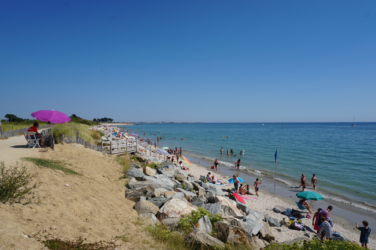 照片 法国(France) 拉尔莫尔海滩(Larmor-Plage) 2016-08 33