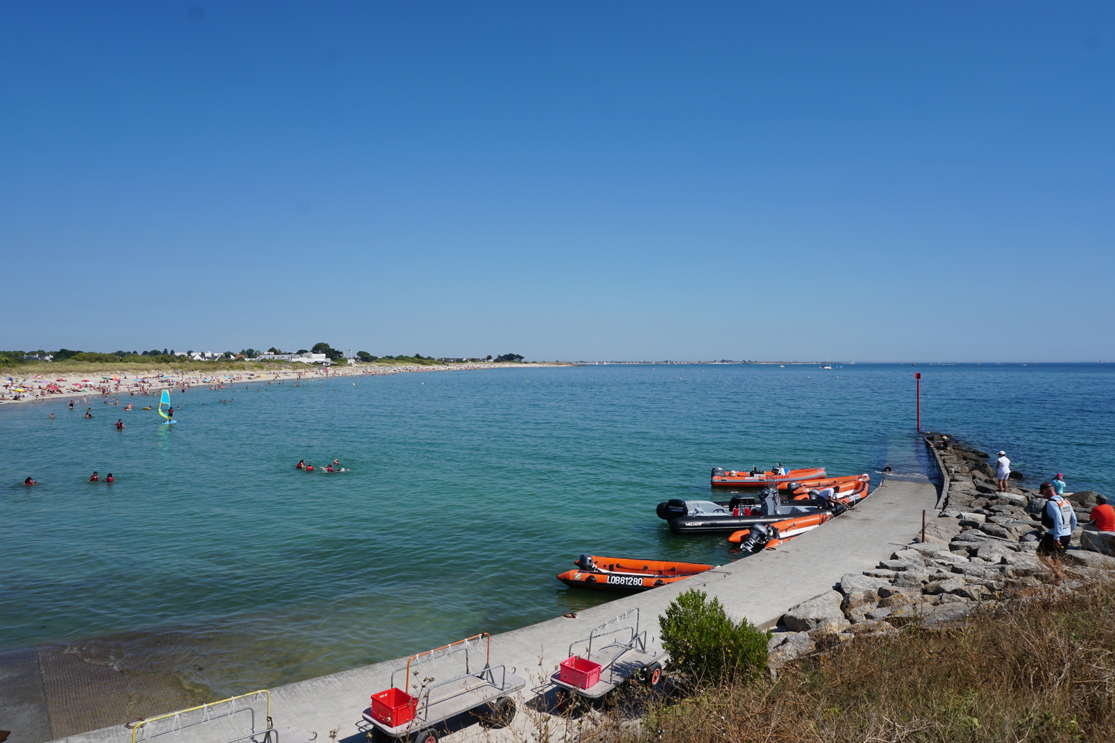 照片 法国(France) 拉尔莫尔海滩(Larmor-Plage) 2016-08 53