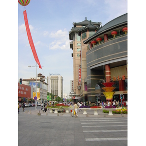 照片 中国(China) 北京(Beijing) 王府井大街(Wangfujing Street) 2002-05 22