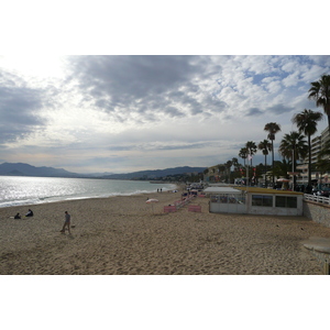 照片 法国(France) 戛纳(Cannes) 南部海滩(Plage du midi) 2008-03 24