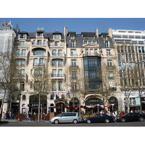 照片 法国(France) 巴黎(Paris) 香榭丽舍大街(Champs Elysees) 2006-04 7