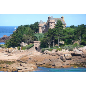 照片 法国(France) 佩罗斯-吉雷克(Perros Guirec) 粉红花岗岩海岸(Cote de granite rose) 2007-08 25
