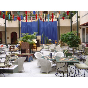 照片 摩洛哥(Morocco) 卡萨布兰卡(Casablanca) 皇家曼苏尔艾美酒店(Royal Mansour Meridien) 2004-09 21