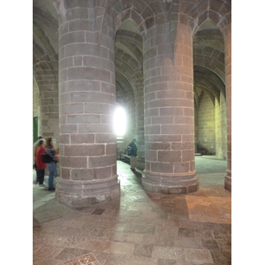 照片 法国(France) 圣米歇尔山(Mont St Michel) 圣米歇尔山修道院(Mont St Michel Abbey) 2010-04 33