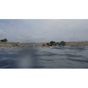 照片 法国(France) 昂蒂布(Antibes) 格拉韦特海滩(Plage de la Gravette) 2007-08 21