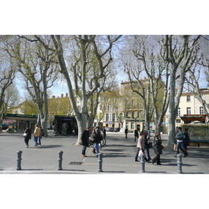照片 法国(France) 普罗旺斯地区艾克斯(Aix en Provence) 戴高乐将军广场(Place du General de Gaulle) 2008-04 15
