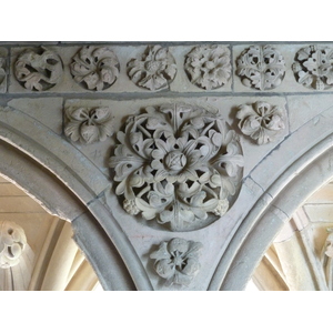 照片 法国(France) 圣米歇尔山(Mont St Michel) 圣米歇尔山修道院回廊(Mont St Michel Abbey Cloister) 2010-04 45