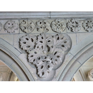 照片 法国(France) 圣米歇尔山(Mont St Michel) 圣米歇尔山修道院回廊(Mont St Michel Abbey Cloister) 2010-04 39