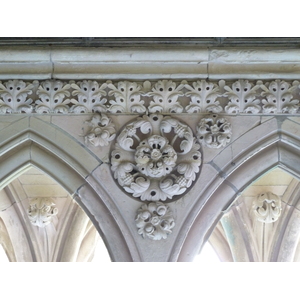 照片 法国(France) 圣米歇尔山(Mont St Michel) 圣米歇尔山修道院回廊(Mont St Michel Abbey Cloister) 2010-04 40