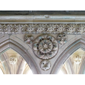照片 法国(France) 圣米歇尔山(Mont St Michel) 圣米歇尔山修道院回廊(Mont St Michel Abbey Cloister) 2010-04 36