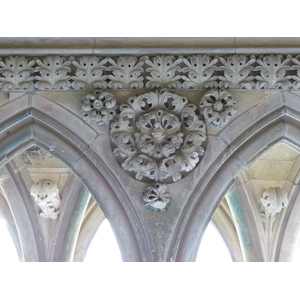 照片 法国(France) 圣米歇尔山(Mont St Michel) 圣米歇尔山修道院回廊(Mont St Michel Abbey Cloister) 2010-04 56