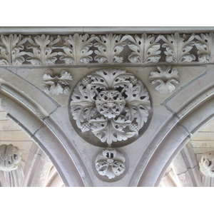照片 法国(France) 圣米歇尔山(Mont St Michel) 圣米歇尔山修道院回廊(Mont St Michel Abbey Cloister) 2010-04 74