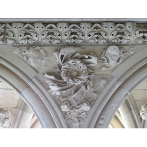 照片 法国(France) 圣米歇尔山(Mont St Michel) 圣米歇尔山修道院回廊(Mont St Michel Abbey Cloister) 2010-04 58