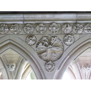照片 法国(France) 圣米歇尔山(Mont St Michel) 圣米歇尔山修道院回廊(Mont St Michel Abbey Cloister) 2010-04 66